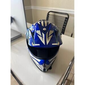 KYLIN KY-B12A Youth SMALL Kids Motocross Off-road Street Dirt Bike Helmet (P)